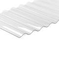 good price clear polycarbonate corrugated plastic roof sheets